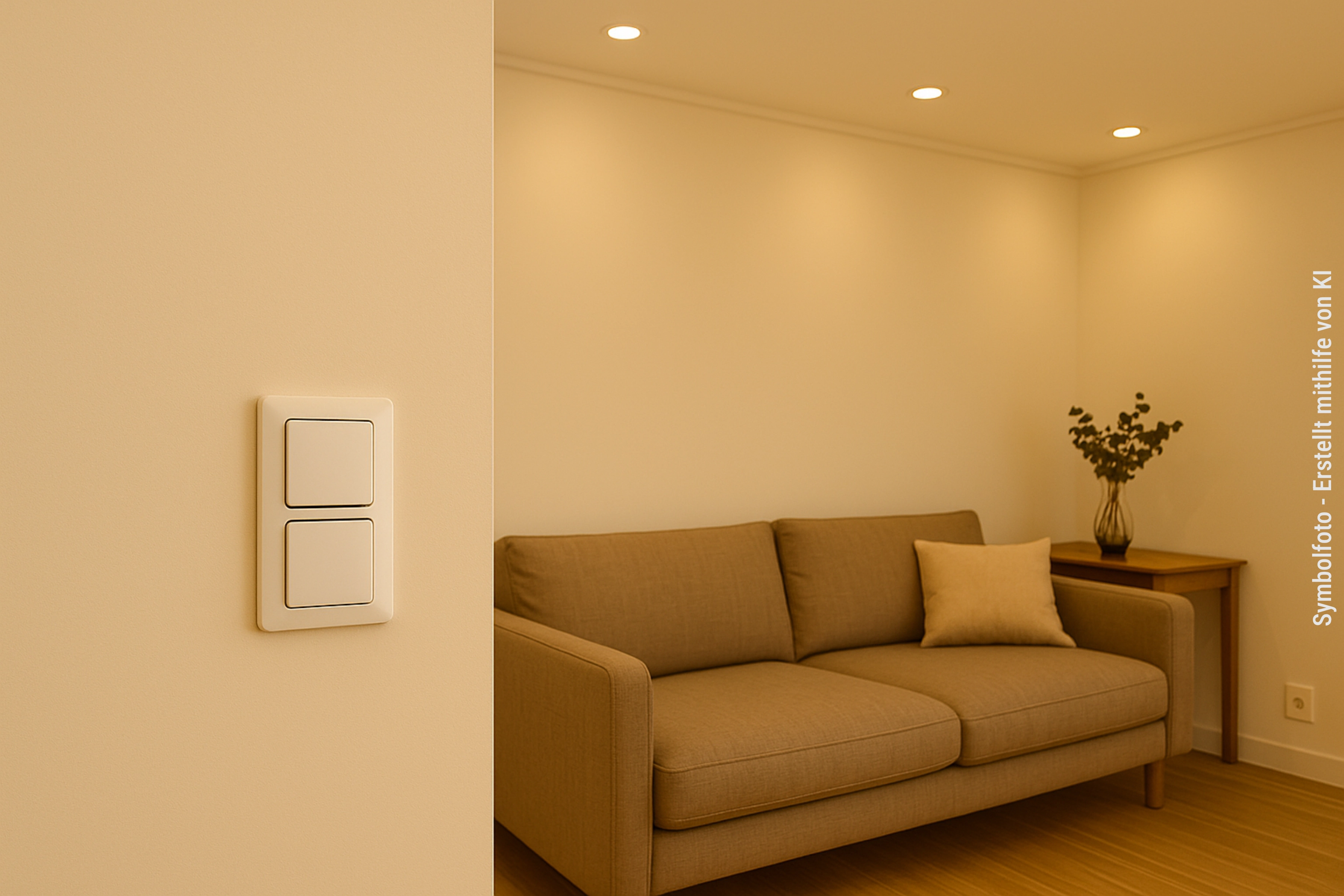 Elektroinstallation im Wohnraum