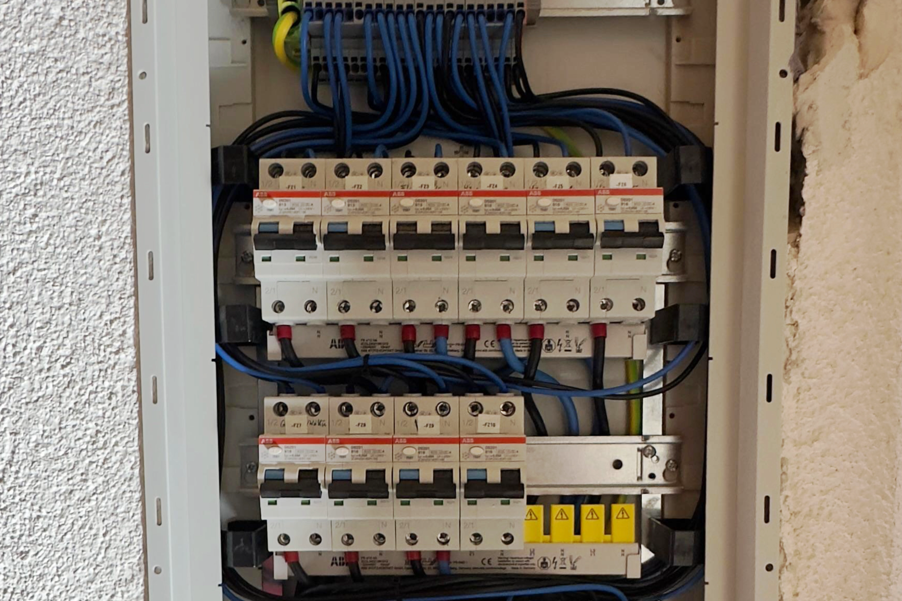Moderne Elektroverteilung